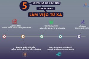 5 nguyên tắc bất di bất dịch khi làm việc từ xa